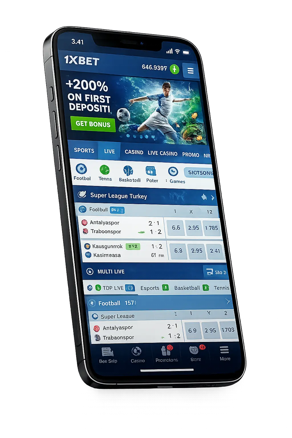 1xBet Sri Lanka mobile app for Android and iOS